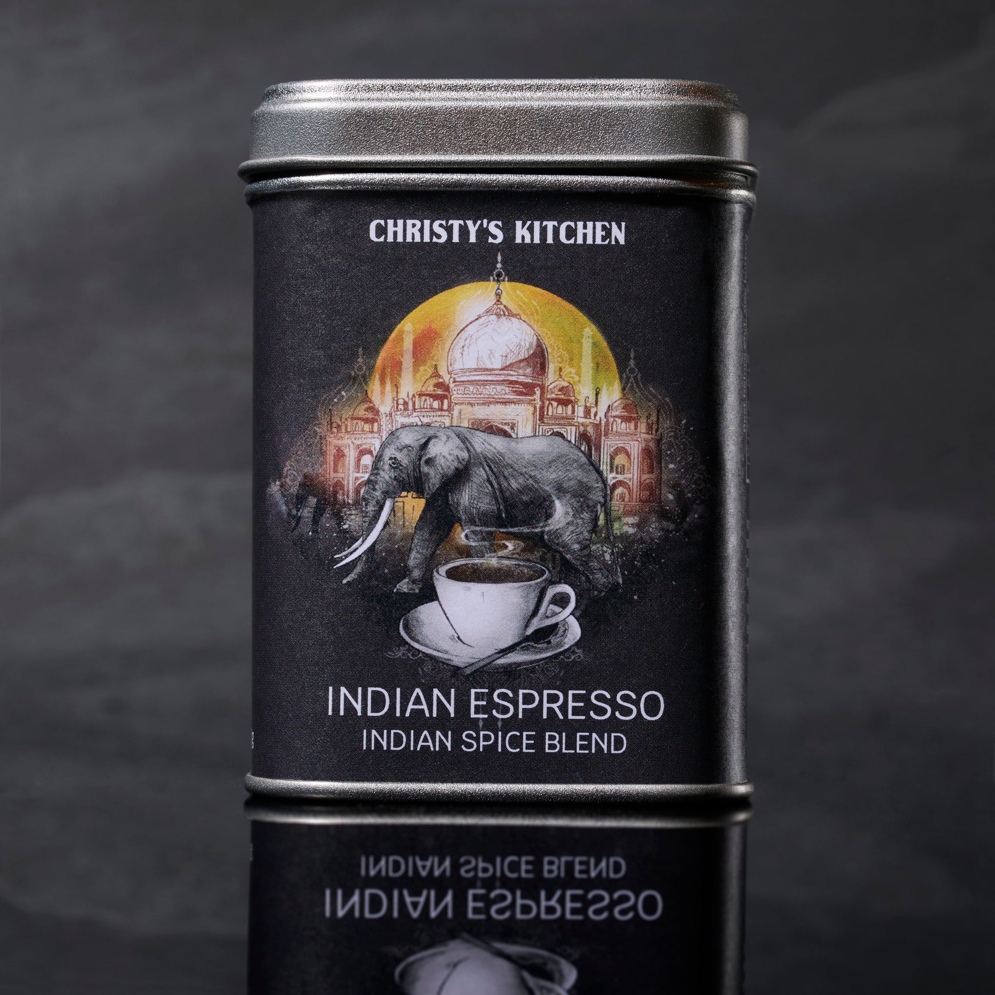 Indian Espresso Spice Blend Front Packaging