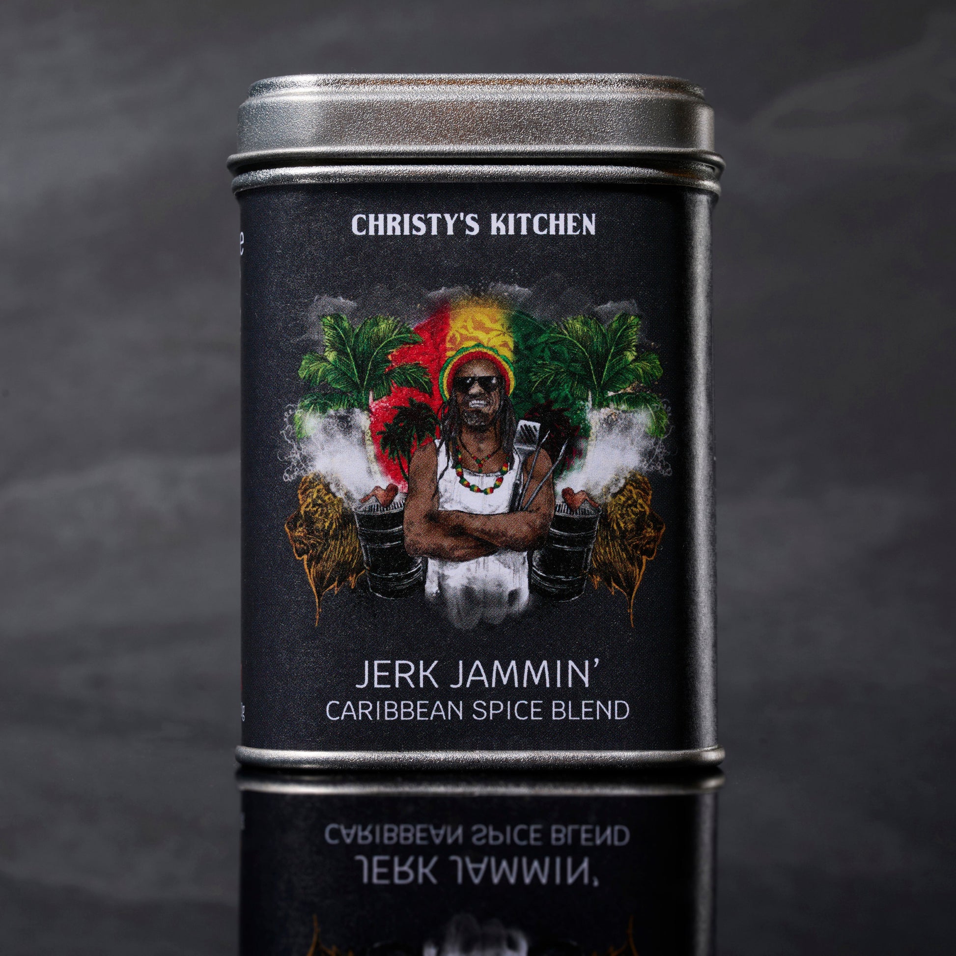 Jerk Jamin' Caribbean Spice Blend Front Packaging