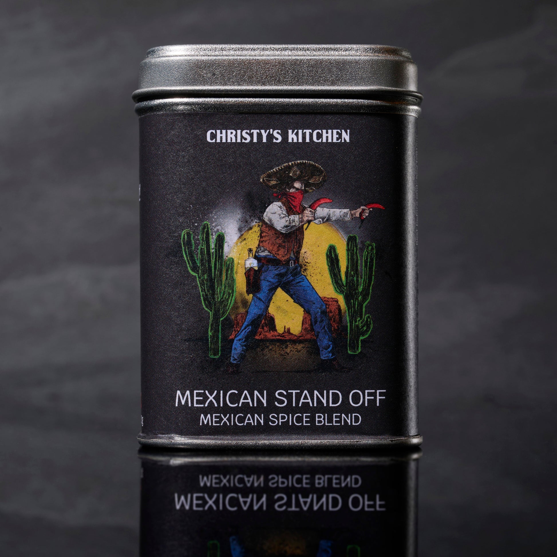 Mexican Stand Off Spice Blend Front Packaging